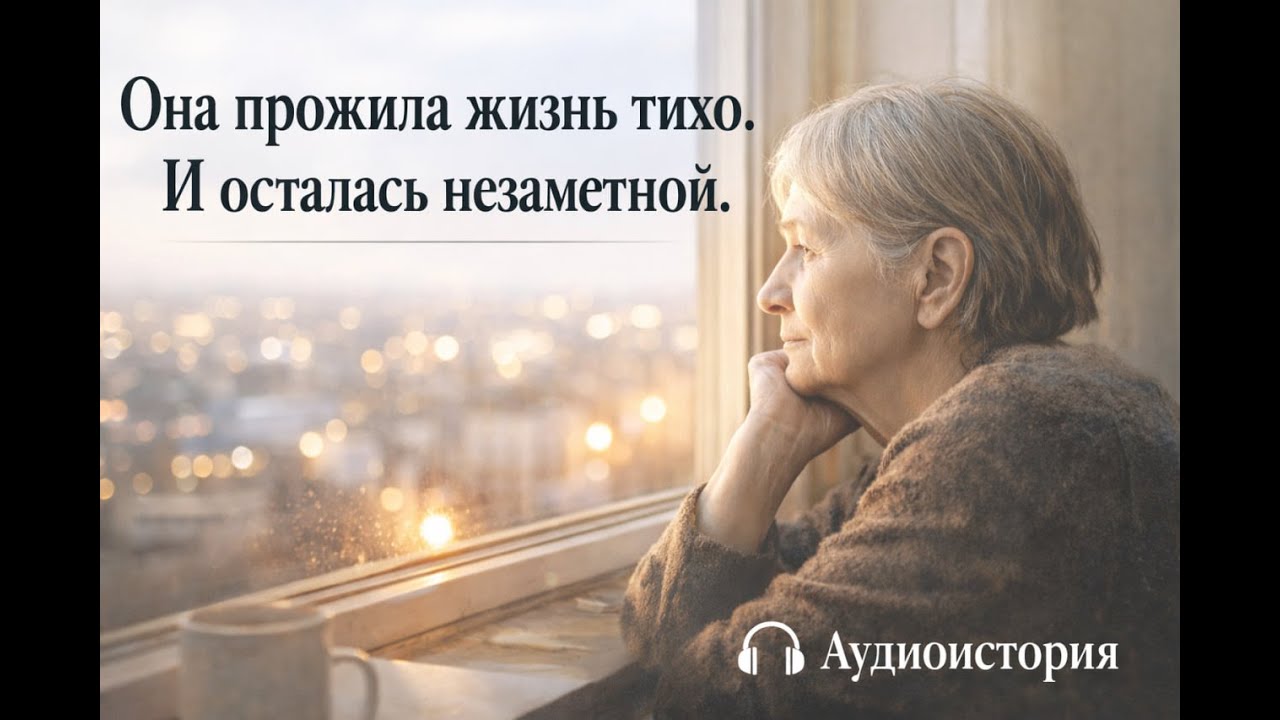 Она прожила жизнь тихо. И осталась незаметной