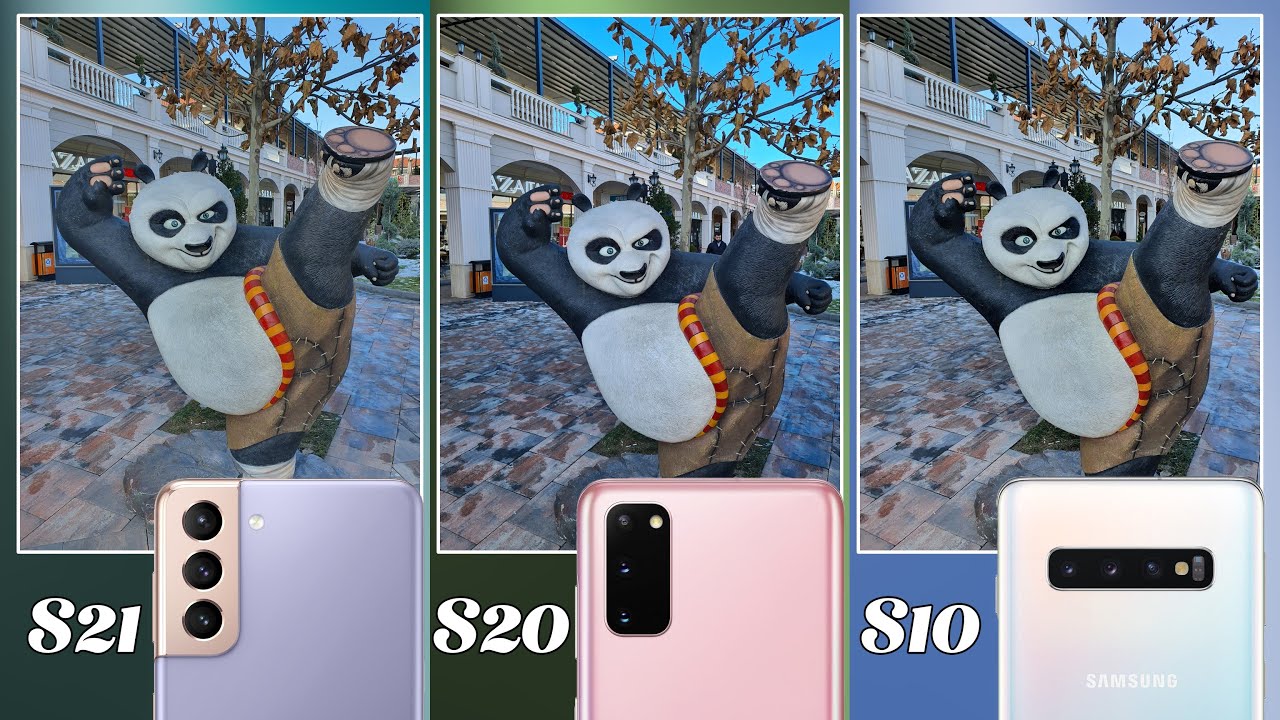 Сравнение камер Samsung Galaxy S21, S20 и S10