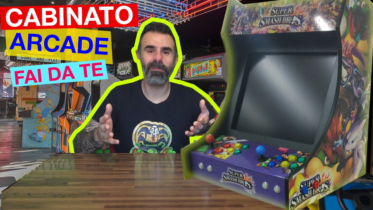 Cabinato Arcade economico? cosa serve - ecco il mio!