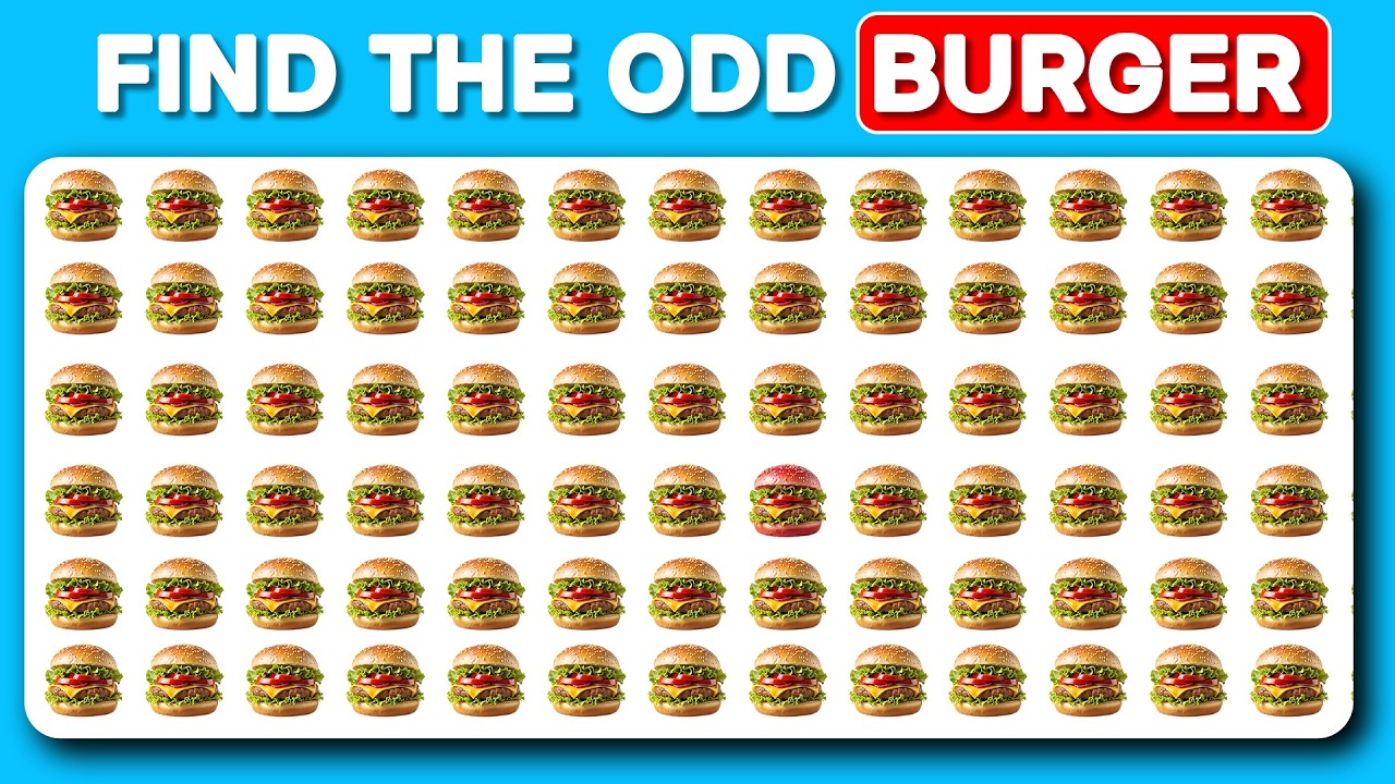 Find the Odd One Out – EXTREME Junk Food Edition  | 40 Levels | Cow Quiz