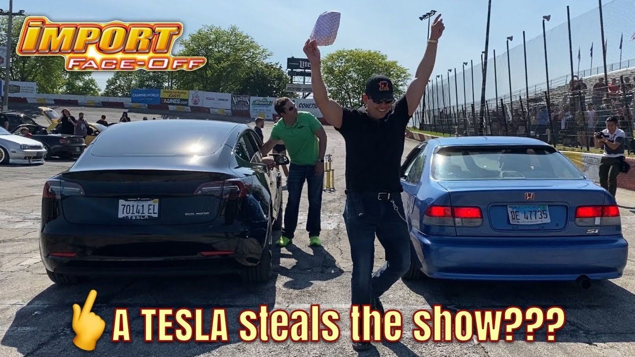 2 Step / Rev Battle IFO Loves Park, IL 2023 with Civic vs VW vs Infinit vs CRX vs TESLA???