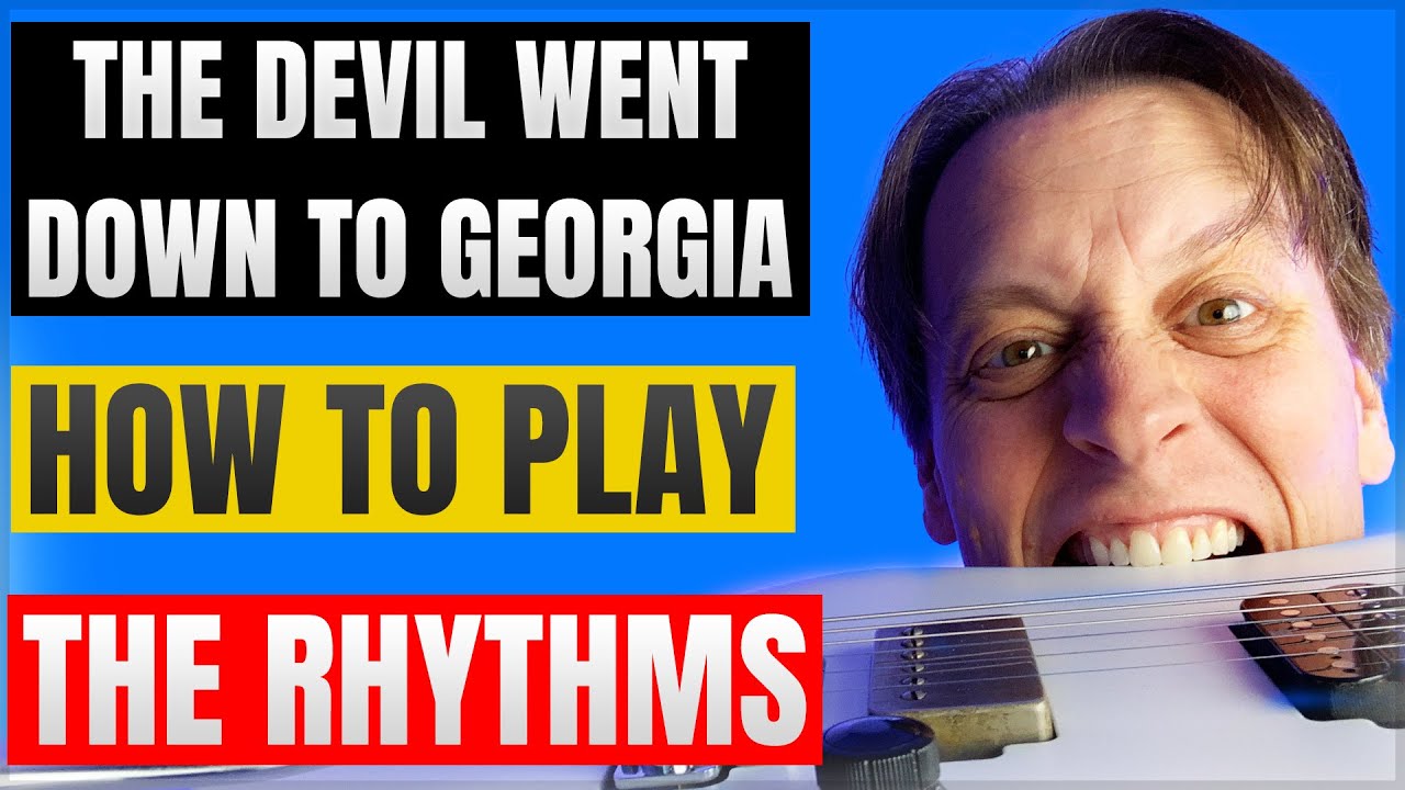 Steve Ouimette: The Devil Went Down To Georgia - PART 2 - Rhythm Guitar Lesson