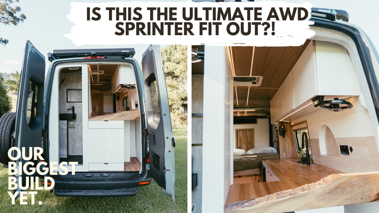Inside Our Ultimate AWD Sprinter Van Build (Full Off-Grid Tour)