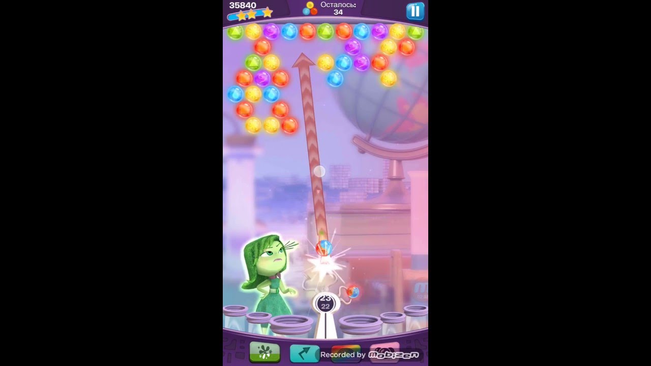 Inside out thought bubbles level 361, головоломка шарики за ролики, Alles steht Kopf / Vice-Versa