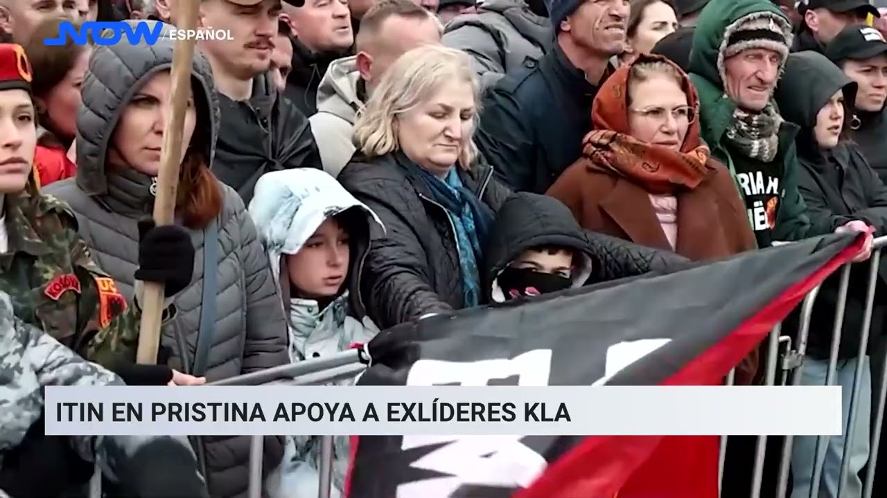 Mitin en Pristina apoya a exlíderes KLA