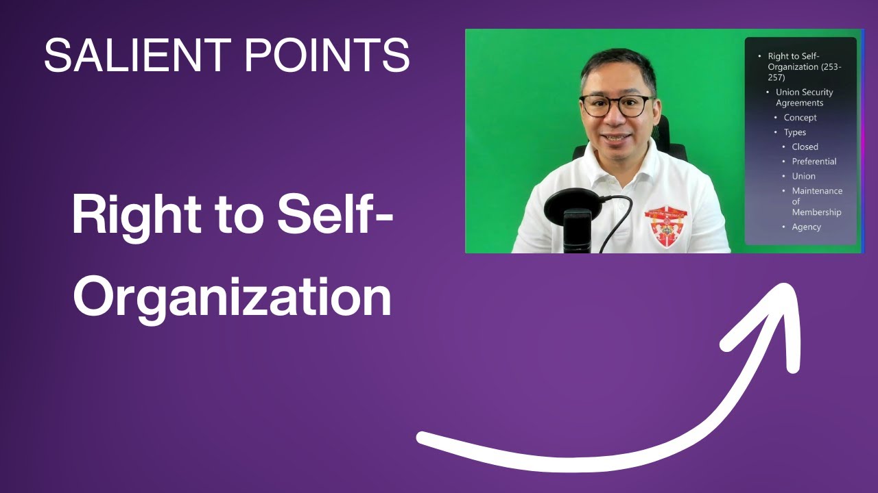 Right to Self-Organization