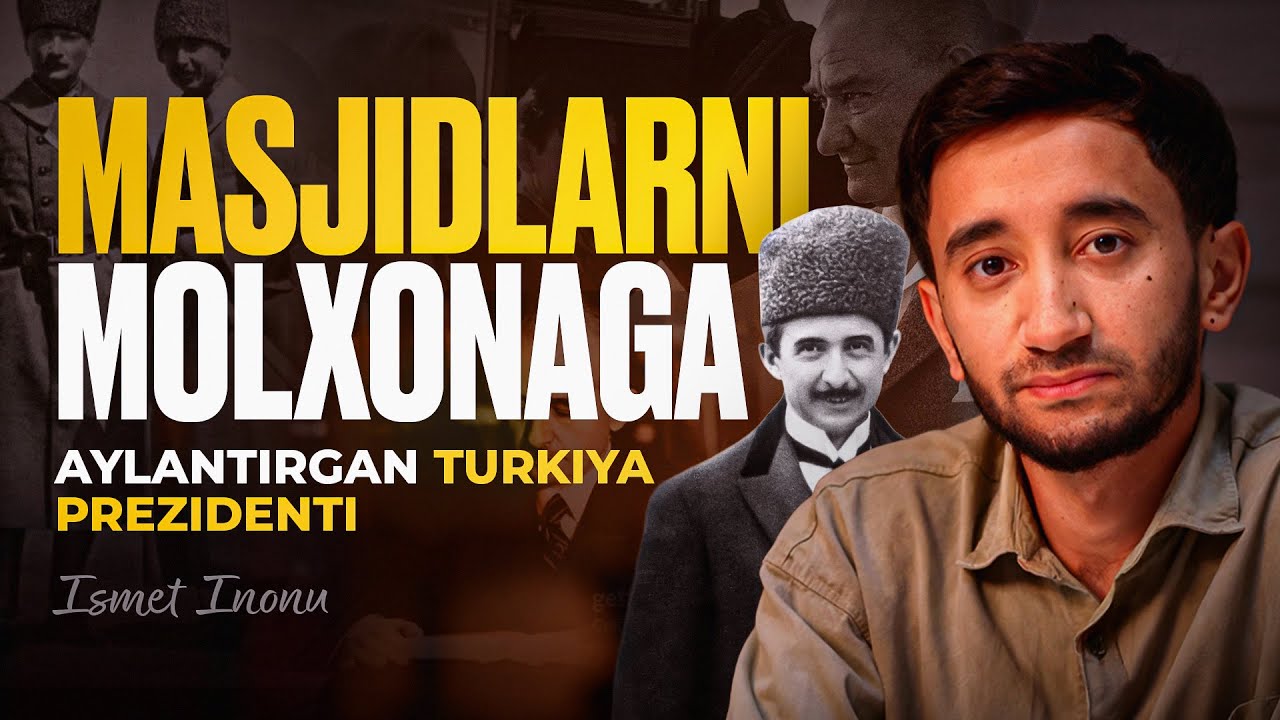 Isroil davlatini birinchi tan olgan Turkiya rahbari - Ismet Inonu