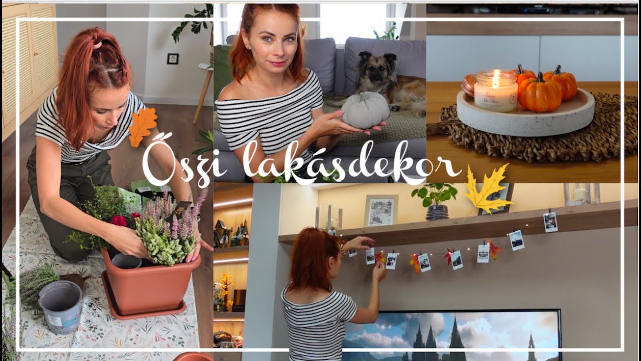 A kedvenc időszakom az évben 🍂 - Őszi dekor | Viszkok Fruzsi