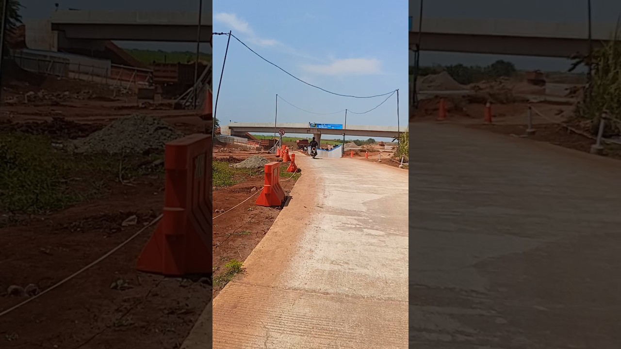 proyek pembangunan jalan tol Patimban subang #fyp #tolpatimban