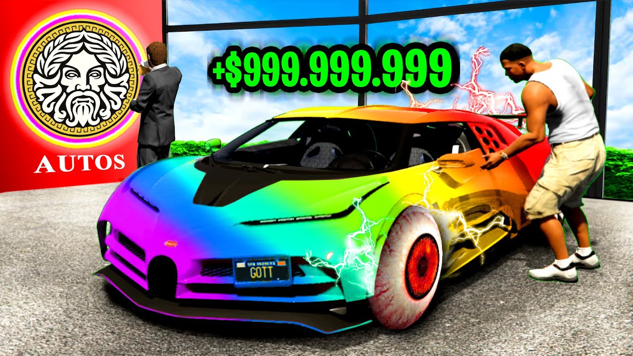 ICH klaue alle GOTT AUTOS in GTA 5!!
