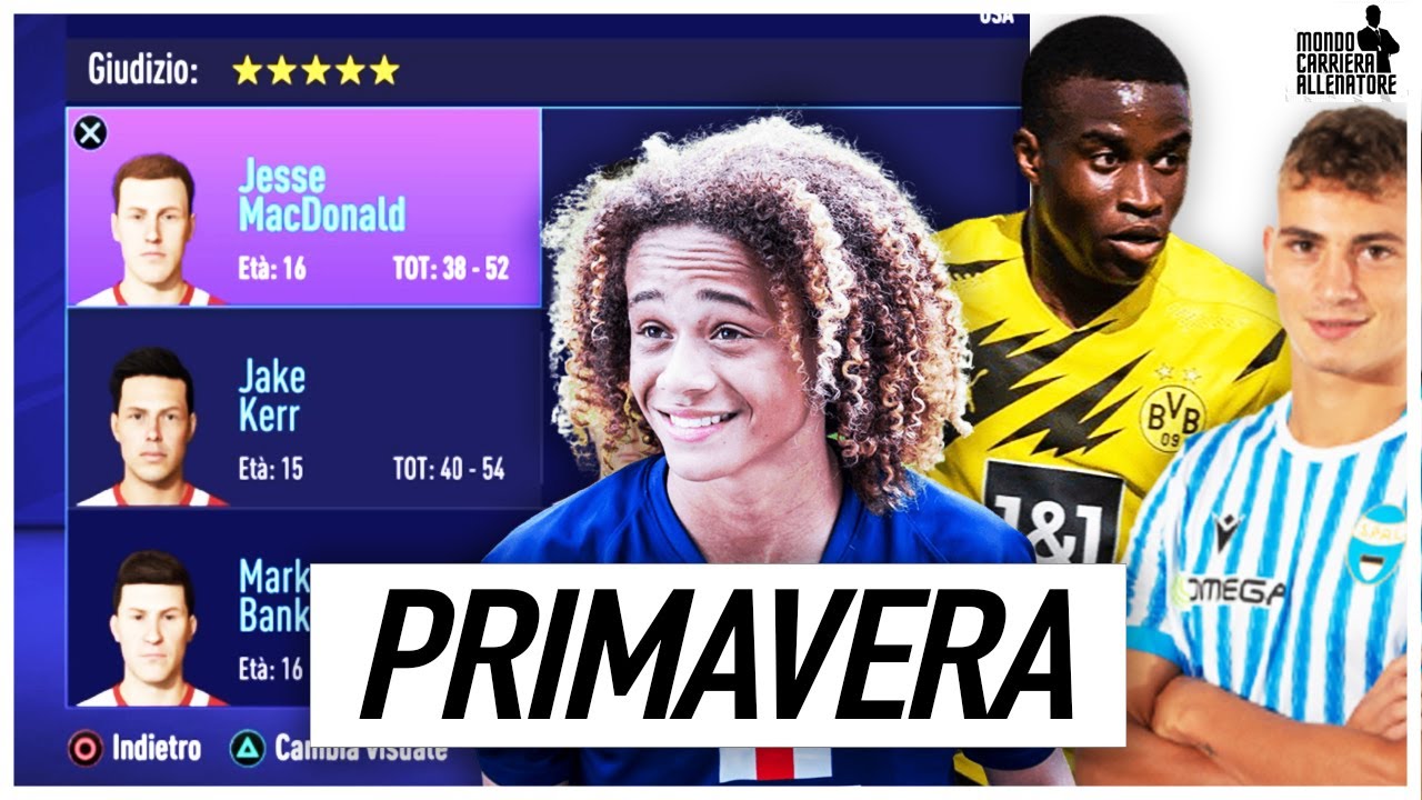 COME GESTIRE LA PRIMAVERA SU FIFA 21 [CARRIERA ALLENATORE FIFA 21]