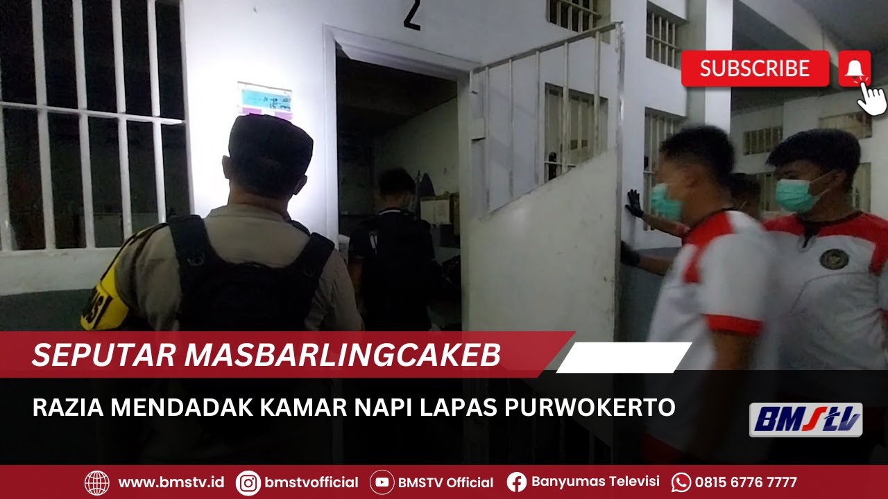 RAZIA MENDADAK KAMAR NAPI LAPAS PURWOKERTO