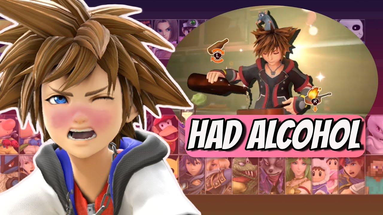 We found out how much EVERY Smash character drinks