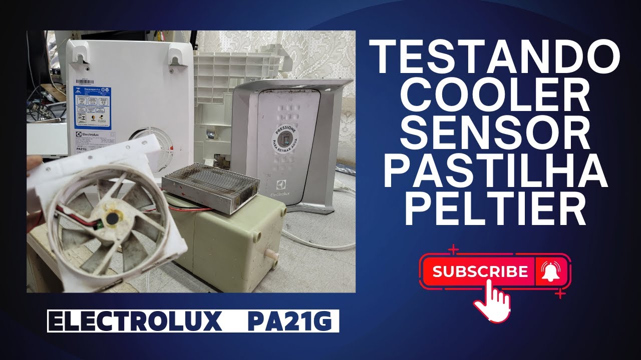 Purificador Electrolux PA21G não GELA, cooler e sensor, Faça vc mesmo!