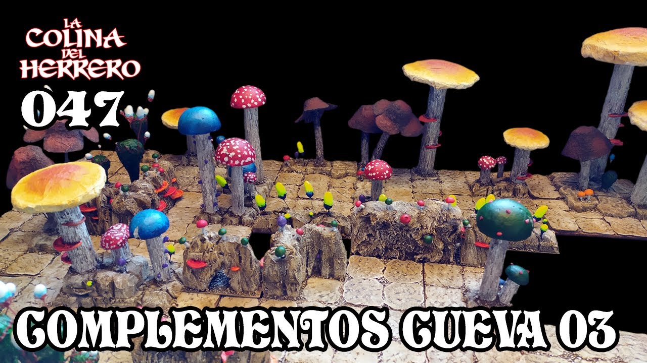 047 Complementos para cueva 03 Setas y más (Heroquest - D&D - Pathfinder - Wargames)
