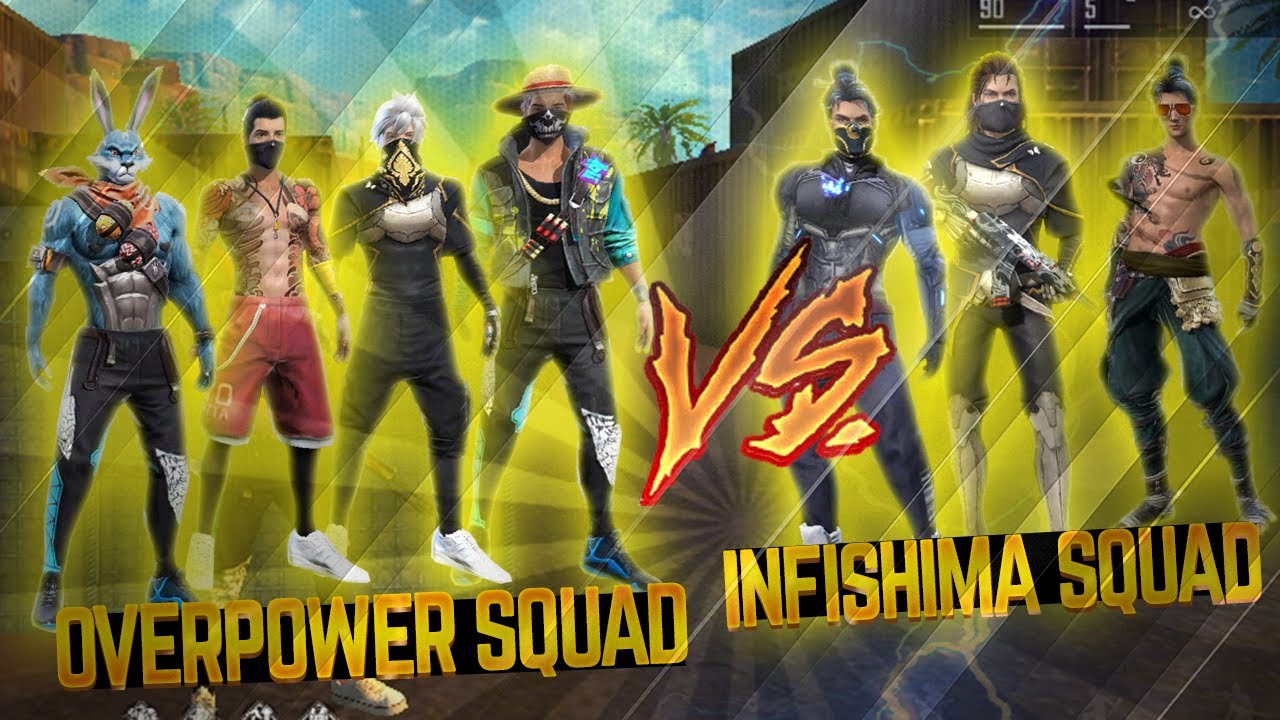 CLASH SQUAD : OVERPOWER VS HEROSHIMA(M8N-ALI-IMADGAN-NINJA) 🔥THE BATTLE THAT EVERYONE IS WAITING FOR