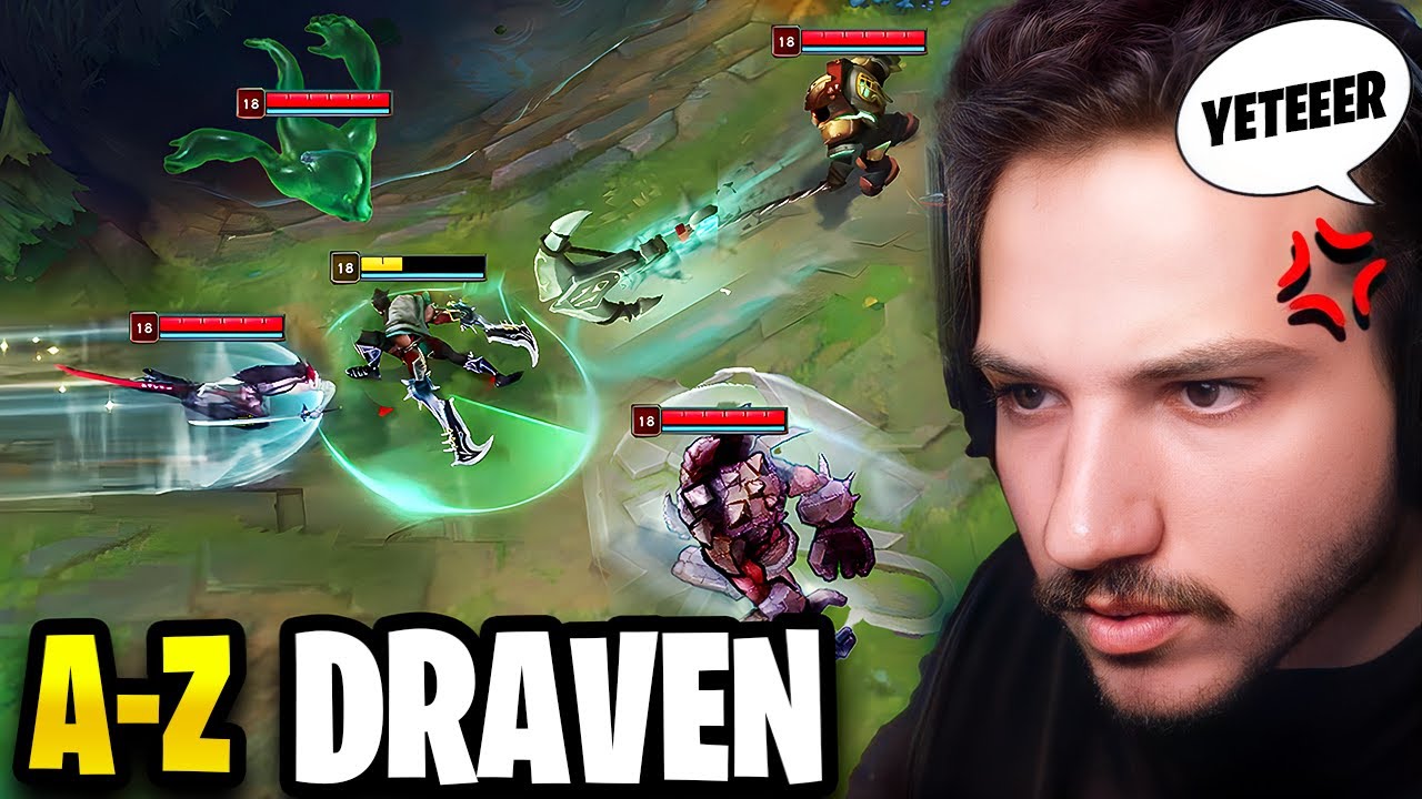 Sezon 14'te Adc Oynamak Çok Zevkli... | A-Z Bölüm 24 Draven | Creed LoL