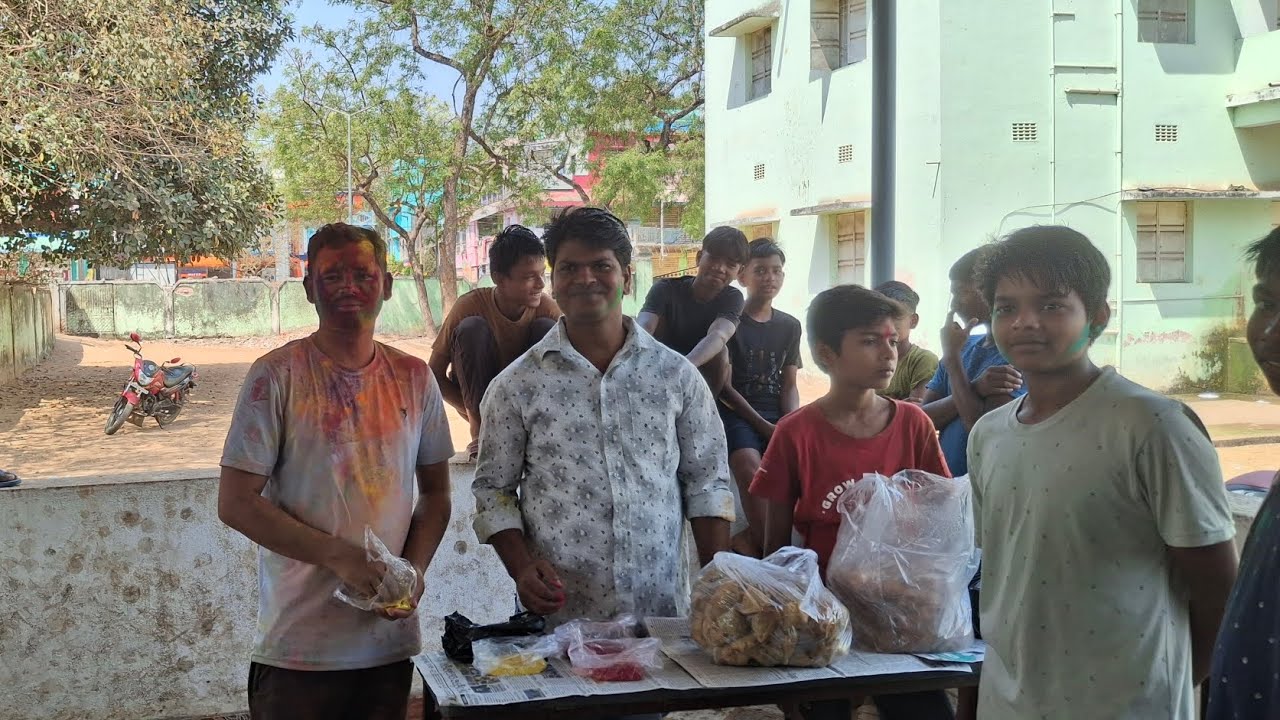 Udala boy's hostel celebrate Holi with me 03/03/2026