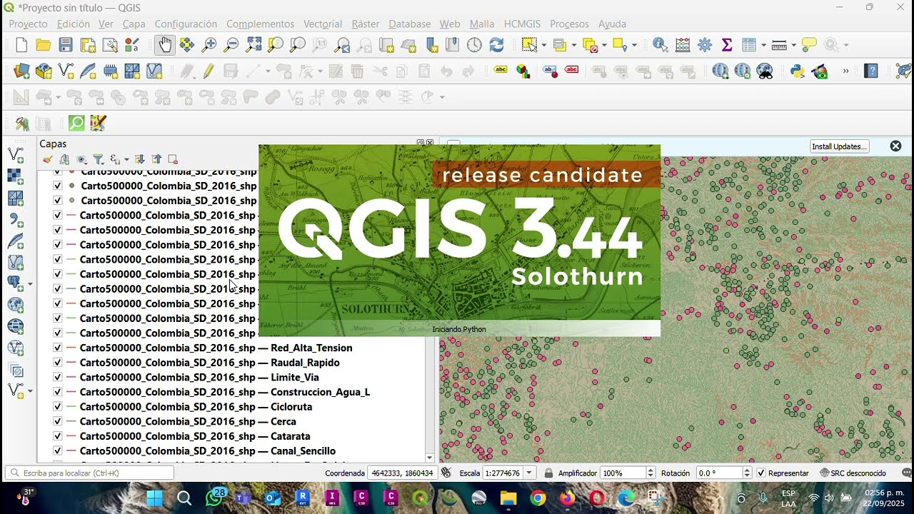 Cómo Descargar Datos del DANE y del IGAC, Geo-Portales. Shapefiles de Colombia. QGIS 3.44.