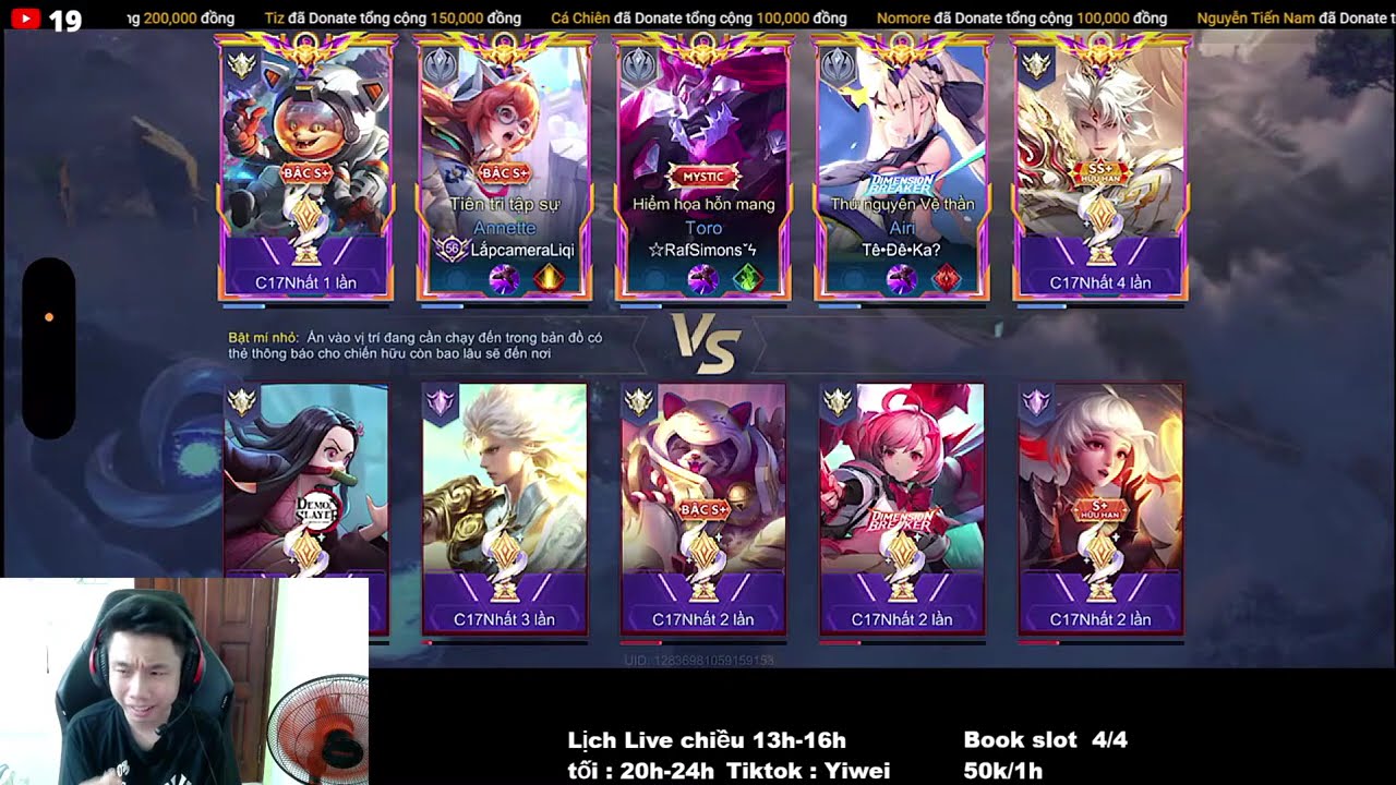 13/3 Yiwei Live