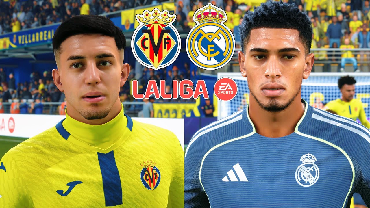 VILLARREAL CF vs REAL MADRID | LA LIGA 2025/26 | EA SPORTS FC | PS5
