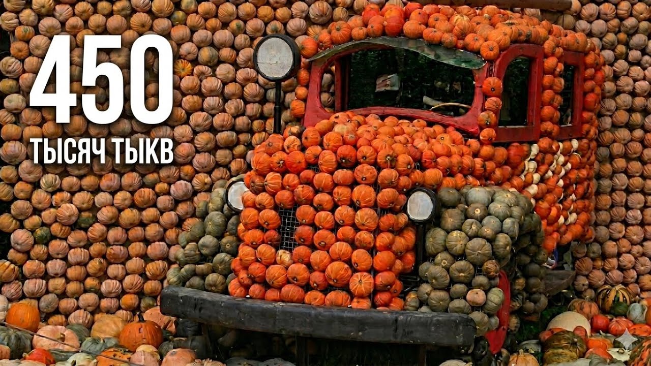 Германия 450 тысяч тыкв🎃Тыквенный фест в Людвигсбурге🎃Сказки🌳и Япония👍Все в одном парке