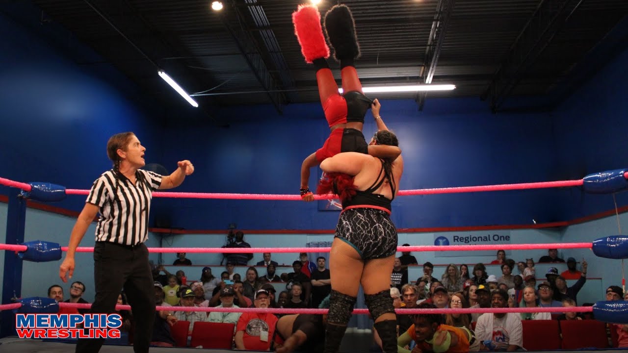 Big Mama против Vybe Check | MEMPHIS WRESTLING