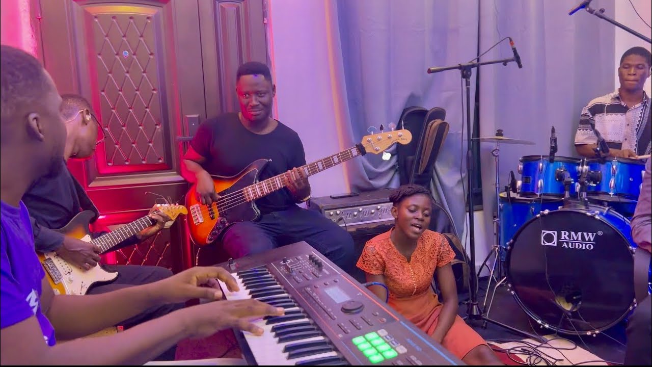 REHEARSAL SESSION With Theo Scouse And The Clergy🔥 // The last jam is Lit//  #ghanamusic
