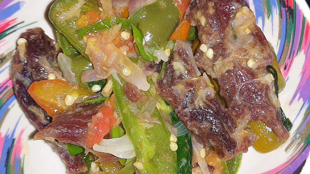 Bhutanese style shakam pa recipe dry beef pa recipe how to make dry beef recipe