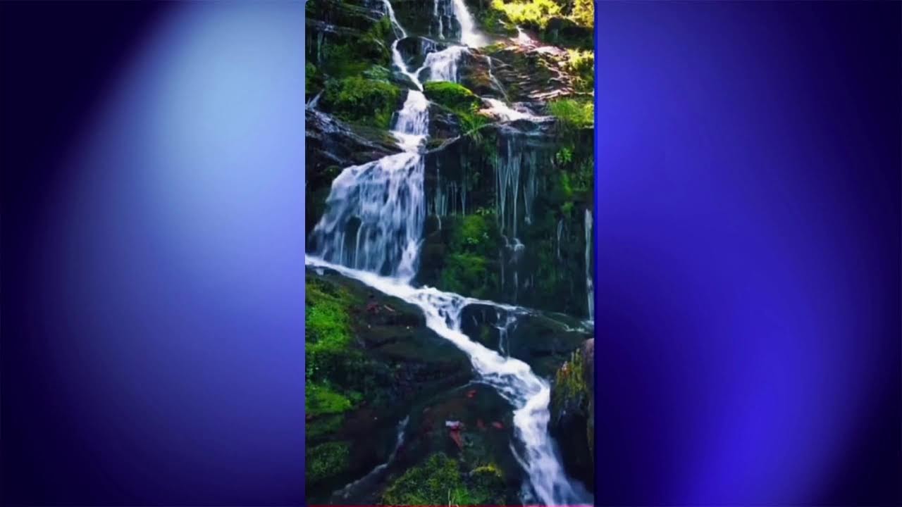 Rushing Waterfall