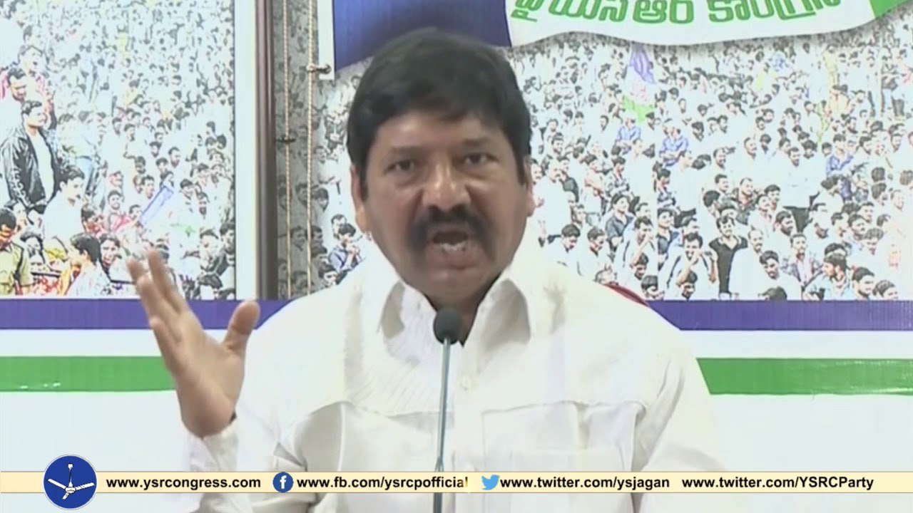 Chandrababu is behaving like a street Rowdy Says YSRCP Spokesperson Jogi Ramesh