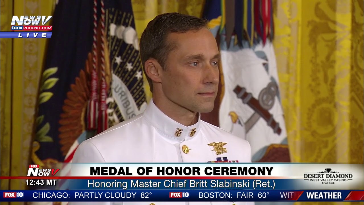 MEDAL OF HONOR: President Trump Awards Highest Honor To Navy Seal Veteran