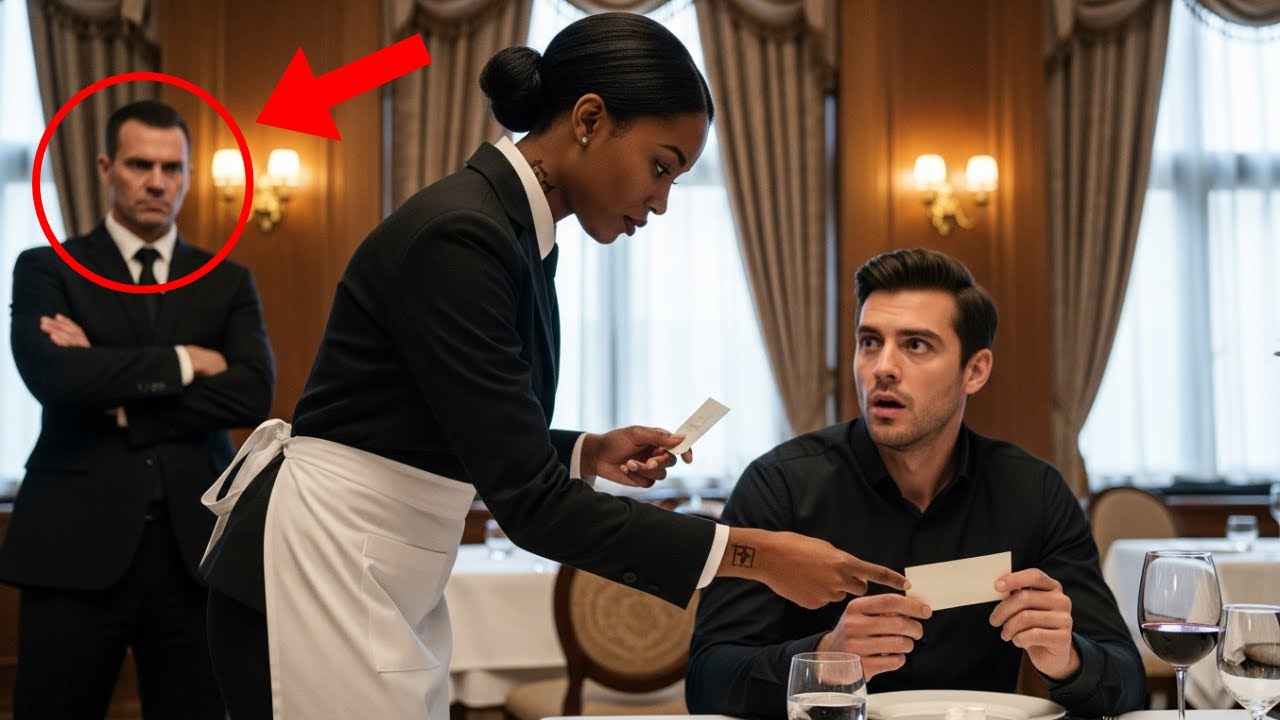 Undercover Millionaire Orders Steak &mdash; Ex-Prisoner Waitress Slips Note That Stops Him Cold