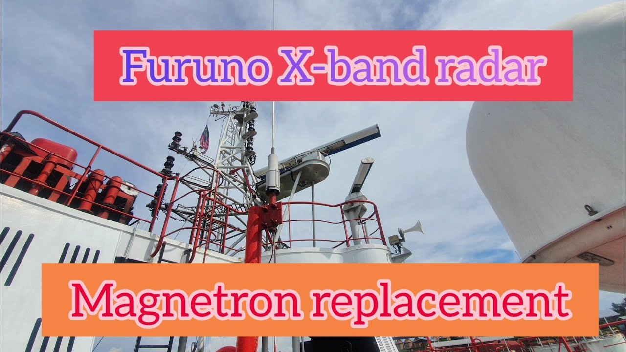 How to change Furuno X-Band Radar Magnetron? | Magnetron replacement
