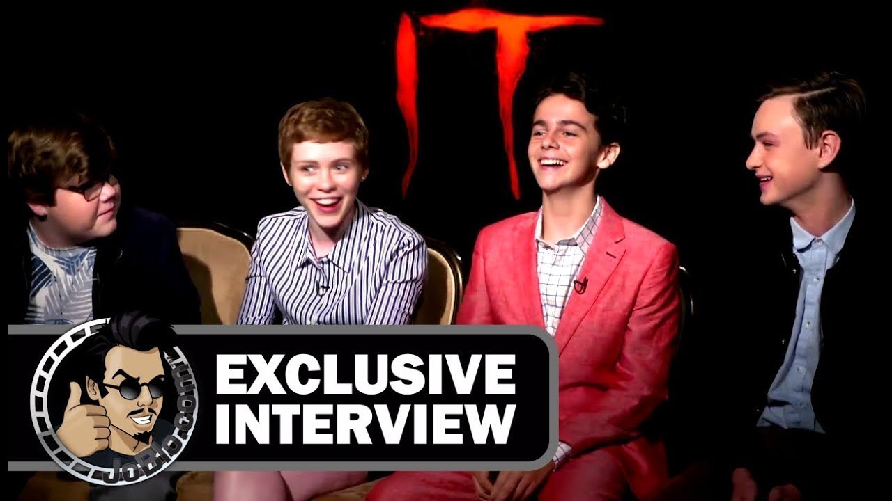 IT - Chapter 1: Jeremy Ray Taylor, Sophia Lillis, Jack Dylan Grazer & Jaeden Lieberher (JoBlo.com)