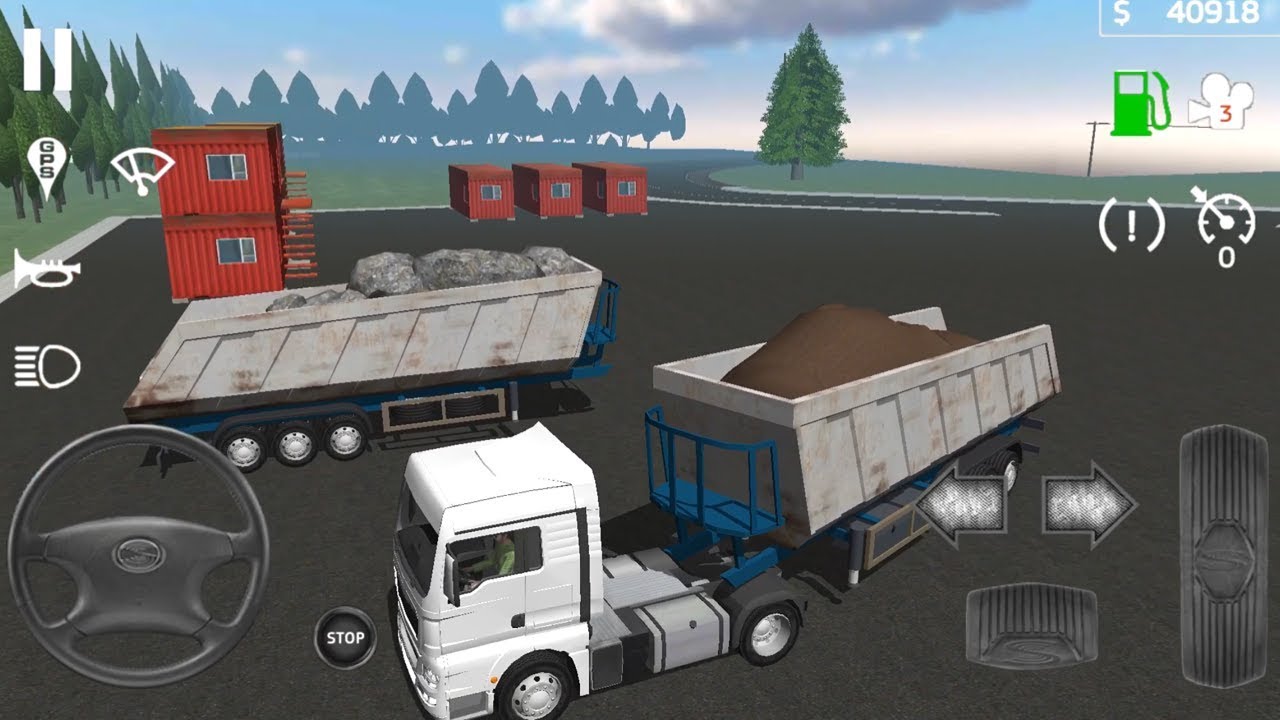 Cargo Transport Simulator #6 | Driving Truck - NAM TGX | Mobile Gameplay