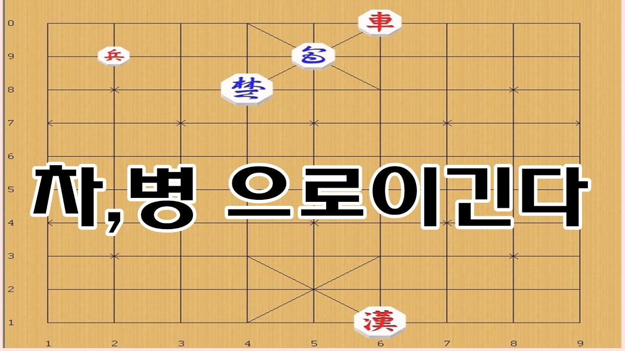 장기[초급]-차,병으로 이형태에서 이기는방법 .장기이기는법