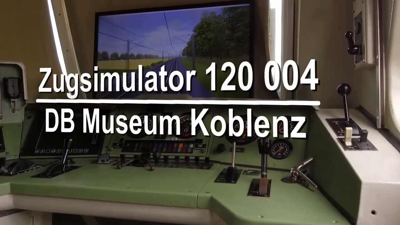 Baureihe 120 004 - Eisenbahnsimulator in Koblenz