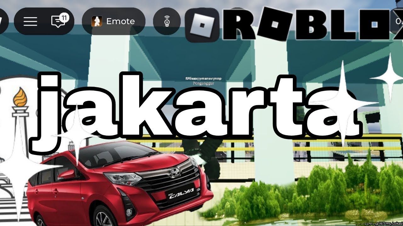 Roblox | Cdid Car Driving keliling Jakarta foto-foto di atas Jembatan jalan raya pertama kali difoto