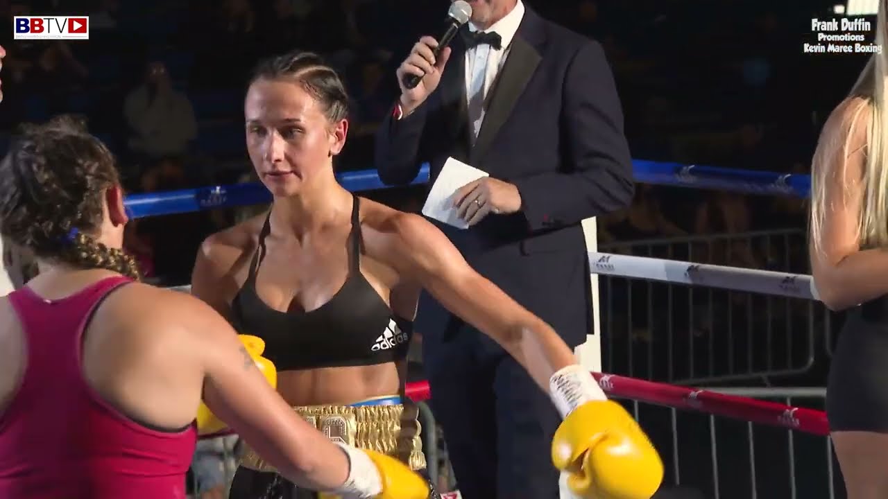 FULL FIGHT: Jasmina Zapotoczna v Claudia Ferenczi| Frank Duffin & Kevin Maree Boxing