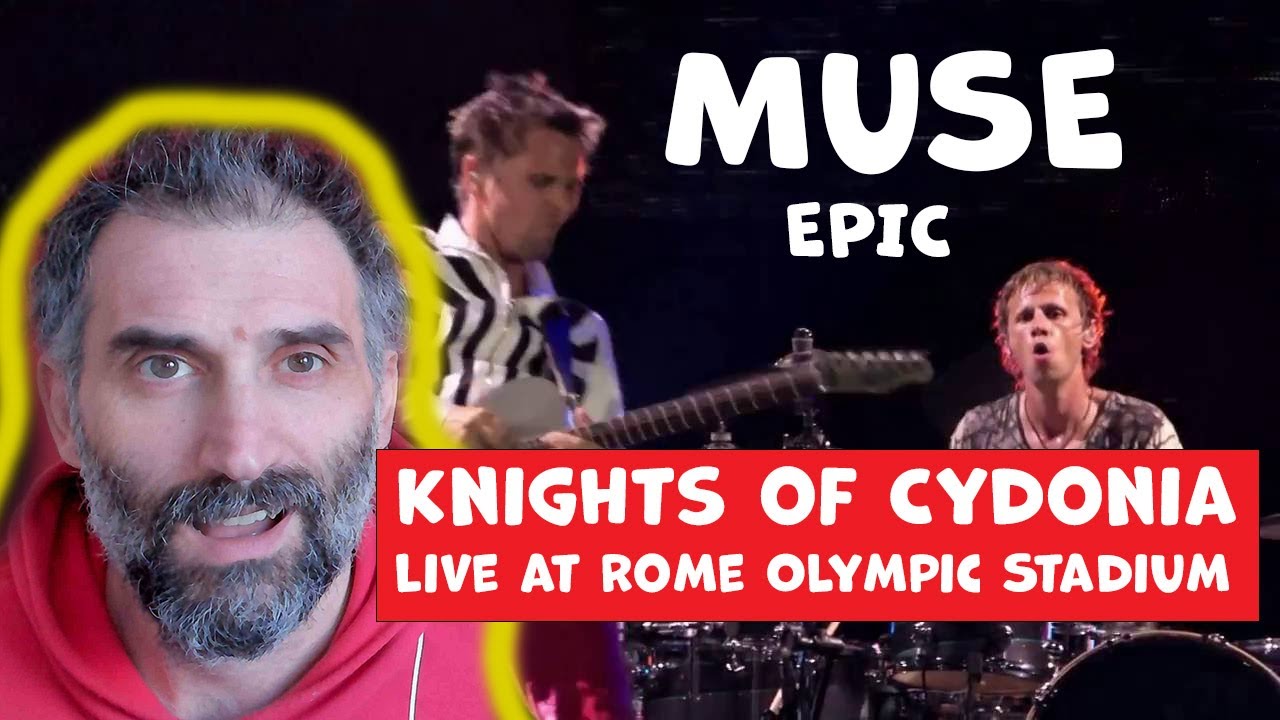 Knights of Cydonia - Live at Rome Olympic Stadium - SINGER REACTION