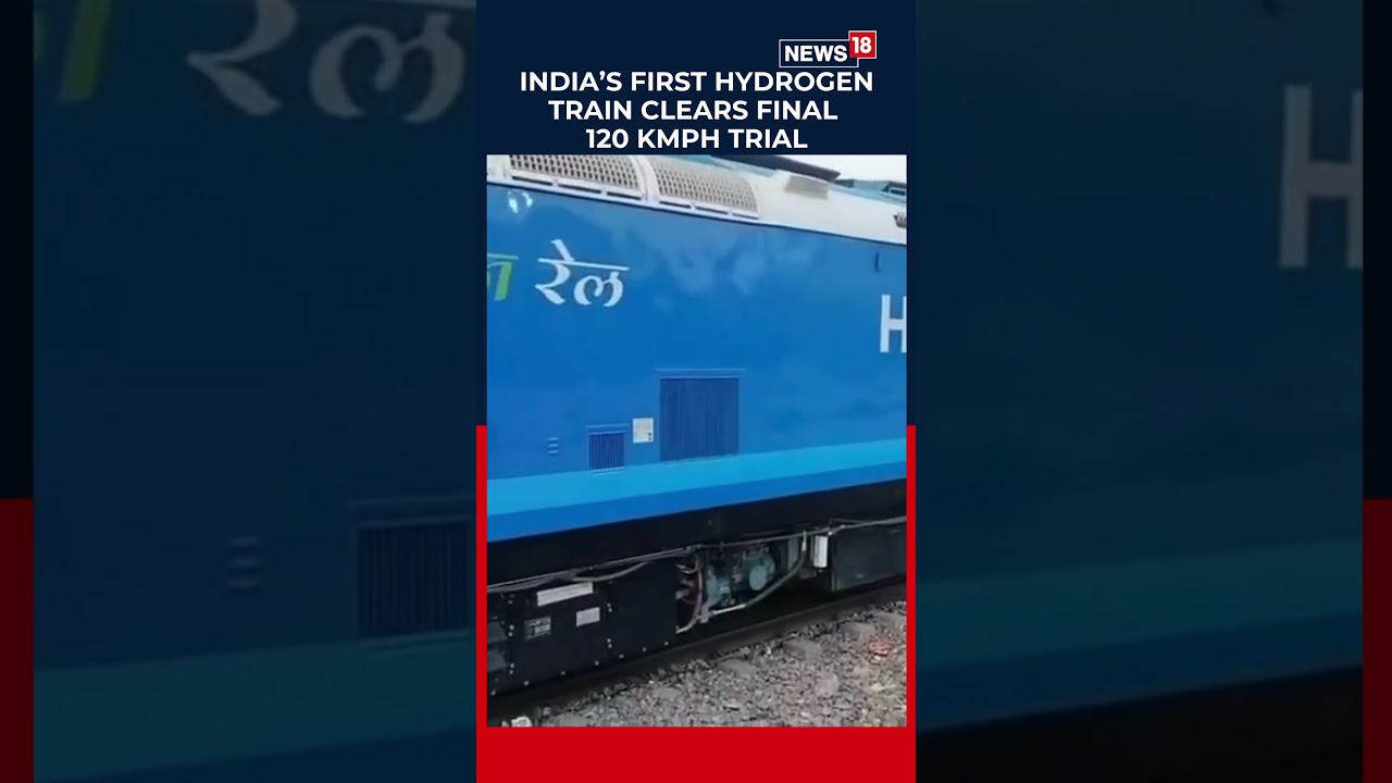 India's First Hydrogen Train Hits 120 kmph in Final Trial, Green Rail Revolution Begins | N18S