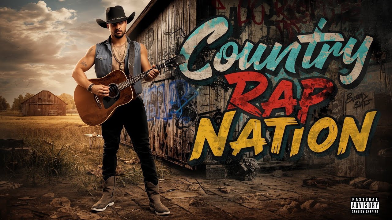 Country Rap Nation | Cowboy Meets Hip Hop | Guitar x Rap Fusion Art, Vol. 59