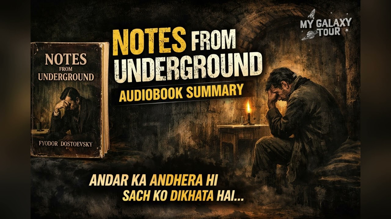 Notes from Underground | Fyodor Dostoevsky | Hindi Audiobook Summary | खुद से टकराता इंसान #books