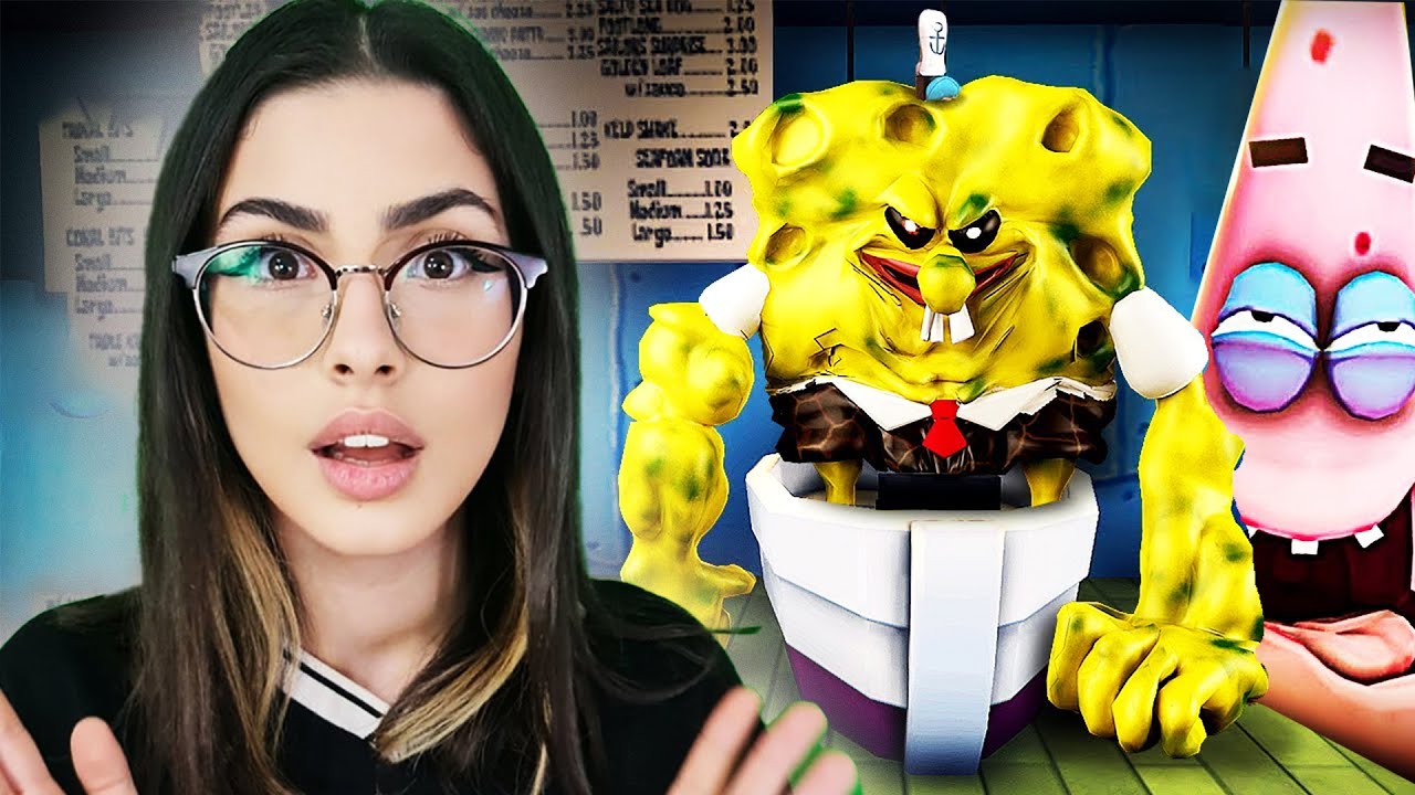 BODRUM KATINA SAKIN GİRMEYİN !!  SPONGE BOB THE TRUE INGREDIENTS HORROR GAME | EYLÜL LAL