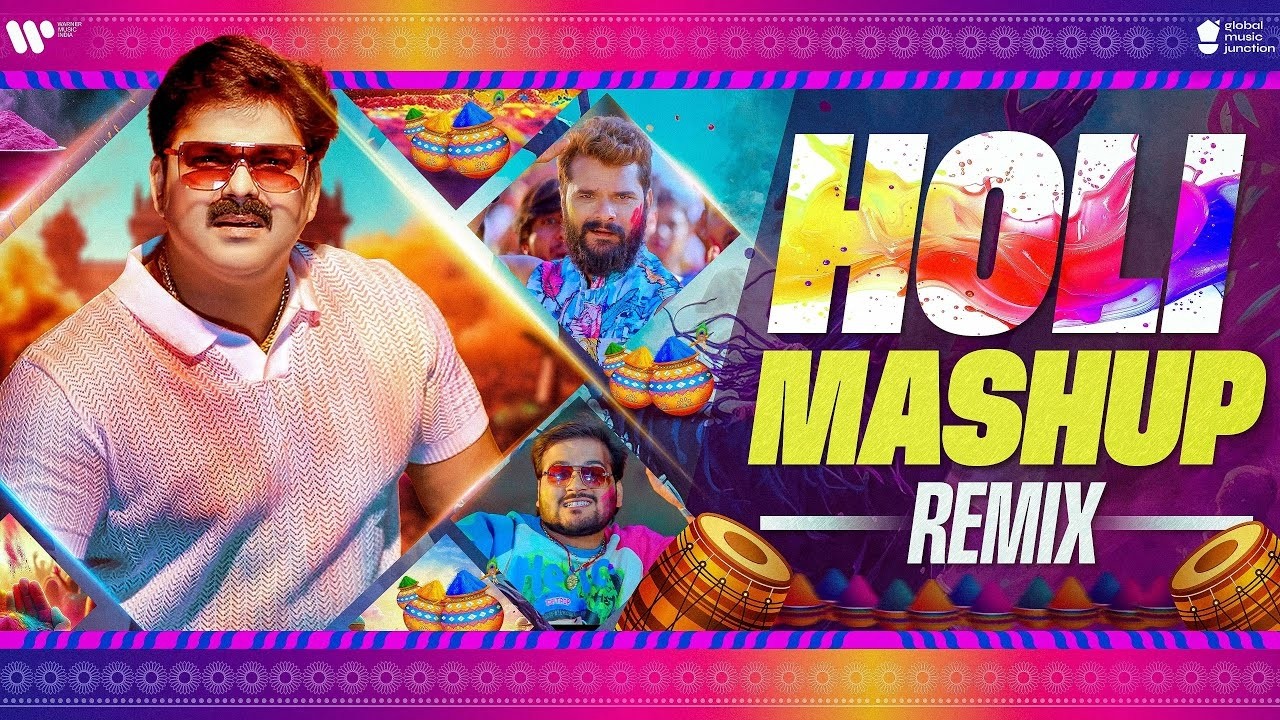 Bhojpuri Holi Mashup 2025 || Pawan Singh, Khesari  Lal & Arvind Akela | Non-Stop Remix | Holi Mashup