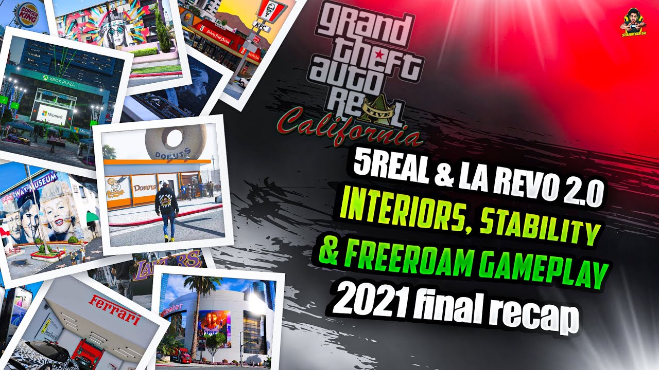 I Installed 1,000+ GTA 5 Mods 😱 | 5Real & LA Revo 2.0 ► 1+ Hour of gameplay without any Crashes 😎