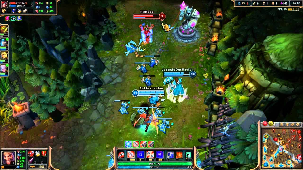 League of Legends - Gladiator Draven - Full Game Commentary
