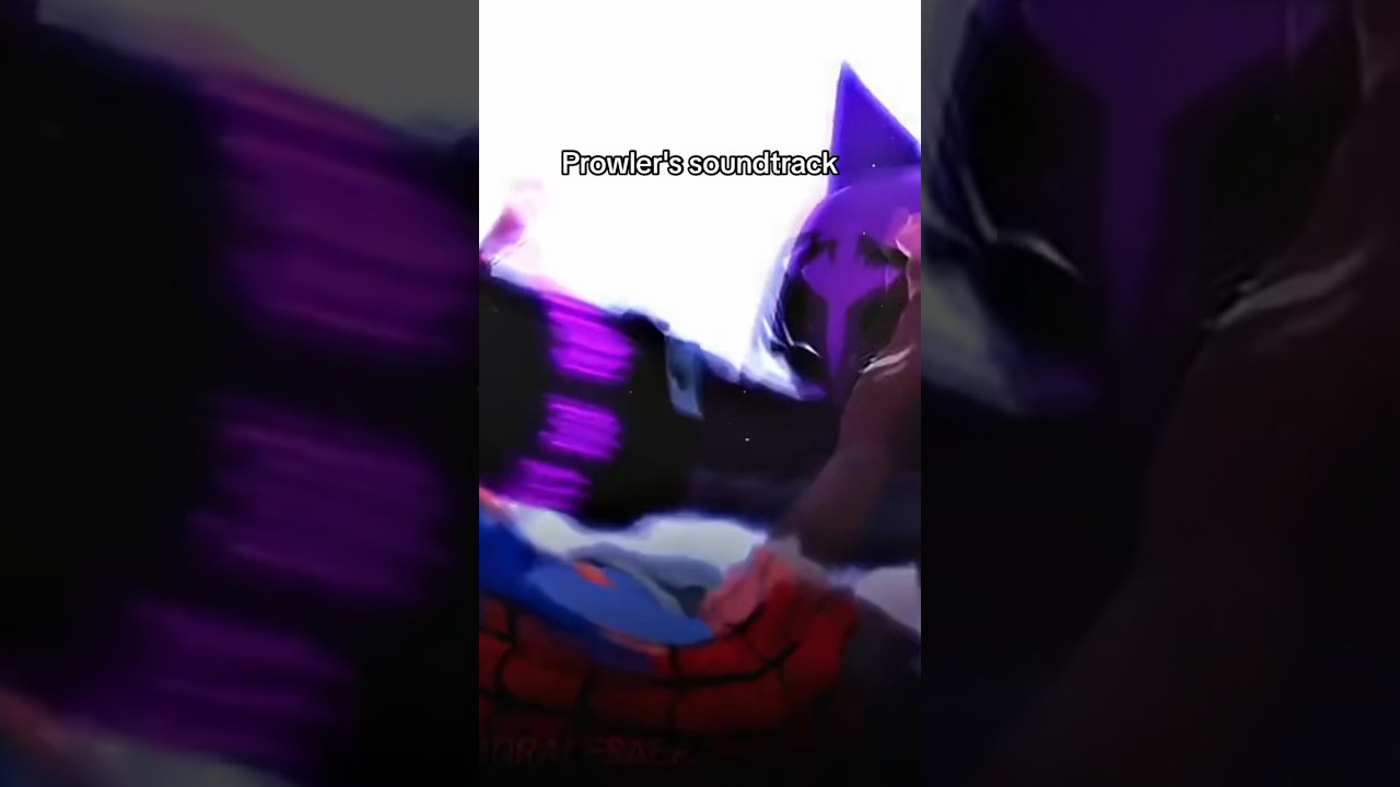 Prowler theme reversed = Miles Morales? #shorts