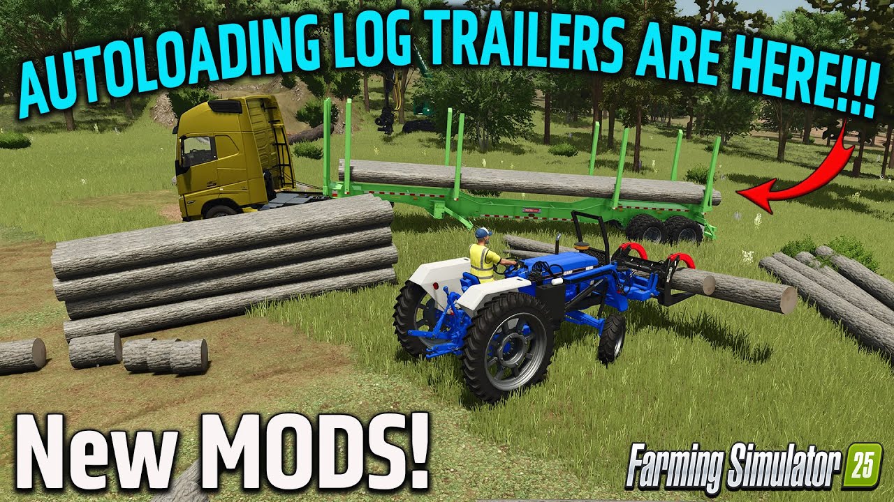 LOGGING GAMECHANGER on CONSOLE?! 25+ NEW/UPDATED MODS! (REVIEW/GUIDE) FARMING SIMULATOR 25